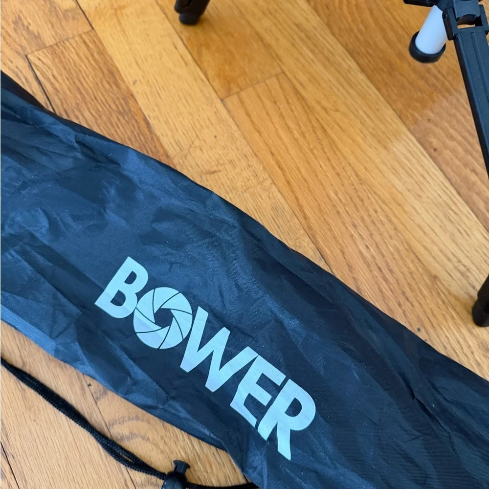Bower Camera Video Black and Silver Tripod High Quality Adjustable Sturdy